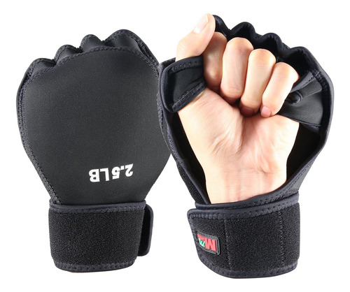 Guantes De Mano Con Peso De 5 Libras (2.5 Libras Cada Uno),.