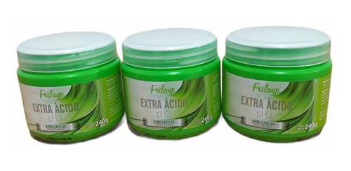 Imagen 4 de 6 de Baño De Crema 6 Keratina + 6 Acido + 6 Coco X240g X18 Uni