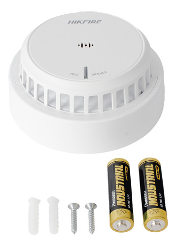 Detector De Humo Óptico Con Salida Para Alarma Color Blanco