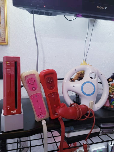 Nintendo Wii Con Todos Los Juguetes