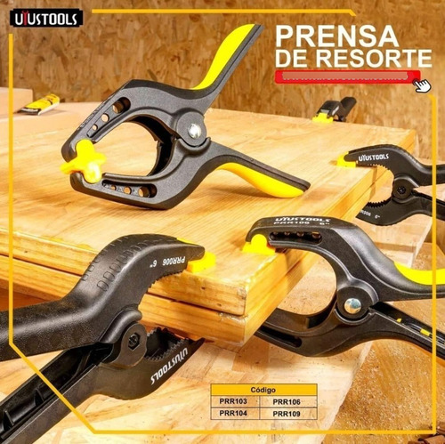 Prensa Rapida De Resorte # 3 X 12 Unidades Prr003 Uyustools