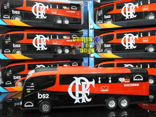 Ônibus Flamengo Novo 2019 Pronta Entrega! 1:20