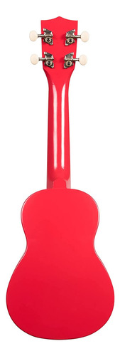 , Ukelele De 4 Cuerdas, Diestro, Rojo, 0 Mkss