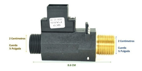 Sensor De Flujo Para Calentador De Paso Boiler Cinsa Calorex