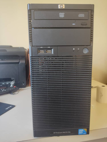 Servidor Hp Proliant Ml110 G6  6ram 500 Hd Usado