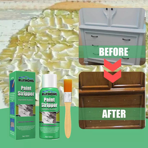 Decapante Pintura Eficiente, Removedor De Pintura* 3 Unidade
