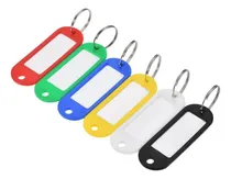Comprar 12 Llaveros De Plástico Para Escribir Con Llaveros 58x21mm