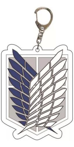 Llavero Escudo De Armas Attack On Titan Shingeki No Kyojin