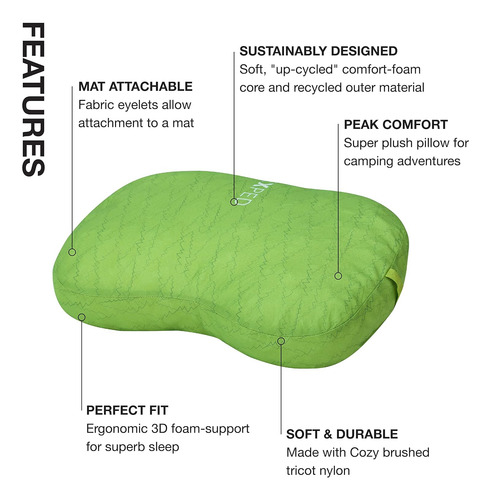 Deepsleep - Almohada Suave Y Súper Afelpada Acampar, A...