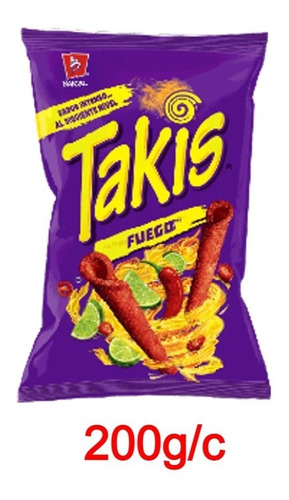 Takis Fuego Barcel Bolsa 200 Gr