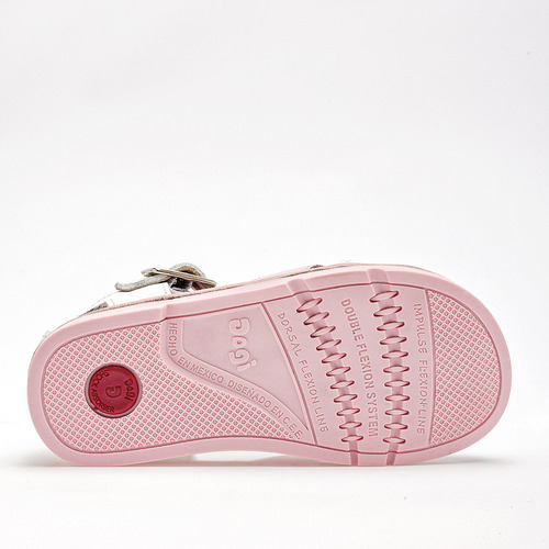 Sandalias Niña Dogi 5894 Blanco Rosa Lila