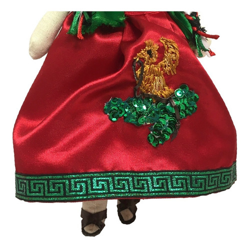 Muñeca Artesanal Mexicana China Poblana