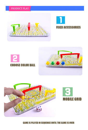 Traditional Durable Snakes Ladders Family Board Game Toy For