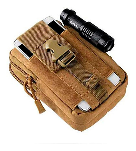 Estuche Sistema Molle Porta Celular Estilo Militar Muslera