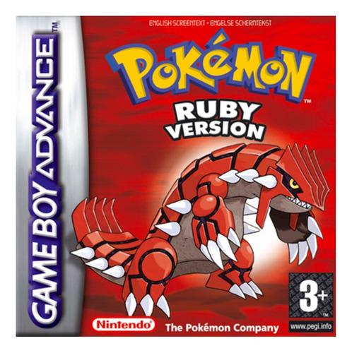 Pokémon Ruby  Standard Edition Nintendo Game Boy Advance Físico