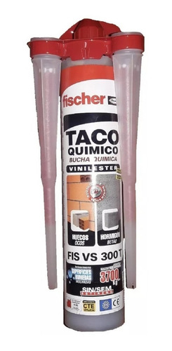 Sellador Anclaje Quimico De Inyeccion Fis Vs 300 Fischer