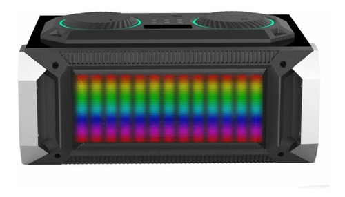 Imagen 3 de 5 de Reproductor Sonido 43,5w 2 Vias Mix Dj Led Ritmico Excess