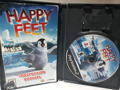 Happy Feet Para Playstation 2 Ps2 Juego Completo El Pinguino