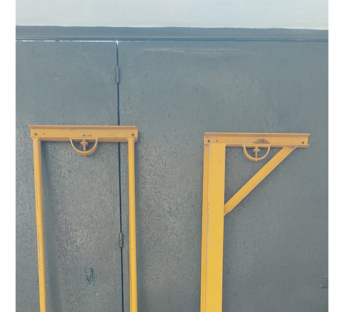 Andamio Multifucion 450kg Amarillo Con Ruedas Y Frenos (Usado)