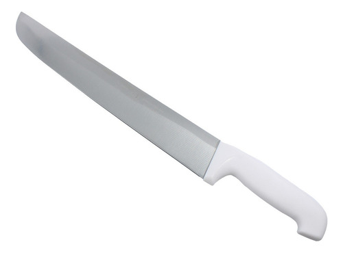 Cuchillo Profesional Acero Inoxidable 14 Pulgadas Carnicero Color Blanco