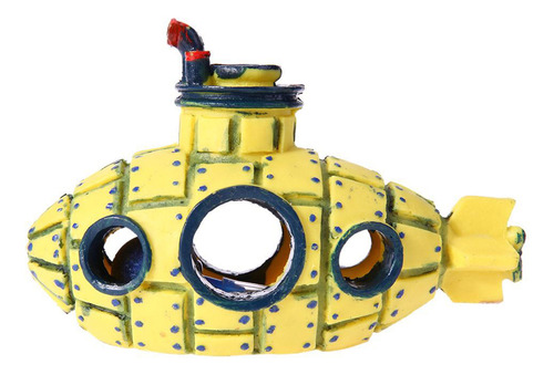 Acuario De Ornamento Submarino De Simulación