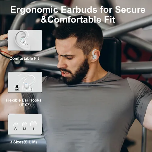 Auriculares Inalámbricos Casan Sport Bluetooth 5.3 Para Colo