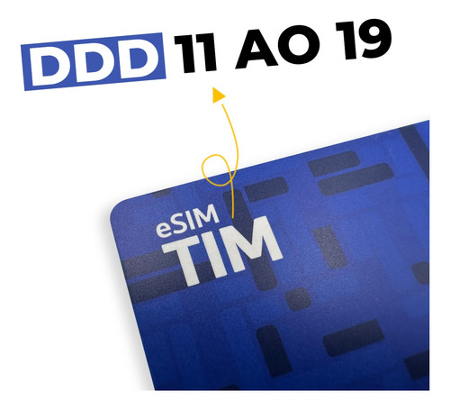 Esim Chip Virtual Tim 5g Ddd 11 Ao 19 Qr Code