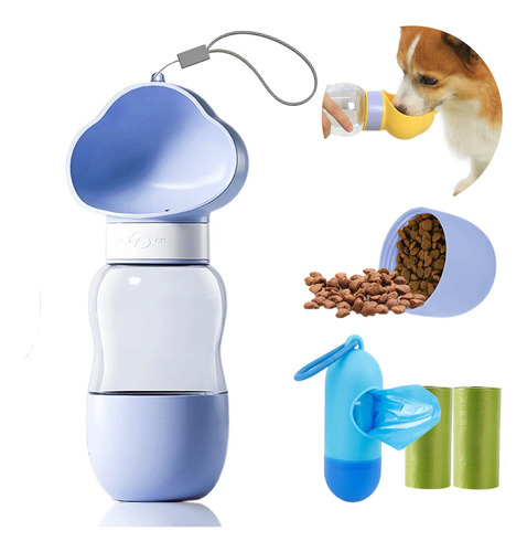Botella De Agua Para Perros, Practico Dispensador De Agua Pa