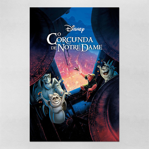 Poster 40x60cm O Corcunda De Notre Dame 29