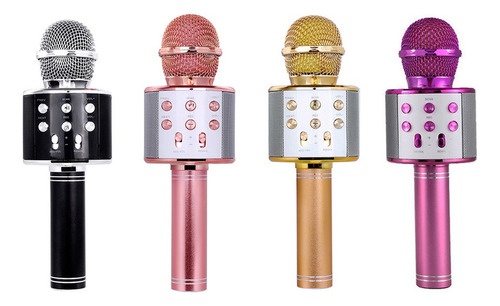 N Profesional Bt Micrófono Inalámbrico Karaoke Bocina Ktv