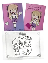 Comprar Libritos Para Colorear Personalizados X 10 Lyna