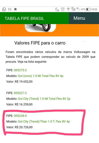 Volkswagen Gol 2010 1.0 Total Flex 5p