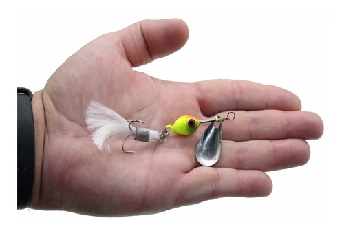 Isca Artificial Pesca Spinner Bool Colher E Anzol Garateia Cor G