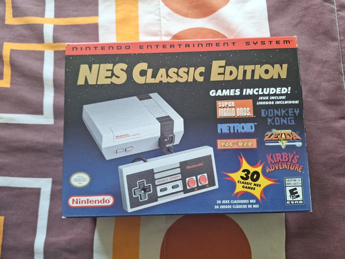 Nintendo Nes Classic Mini Color  Gris Y Blanco, Usada