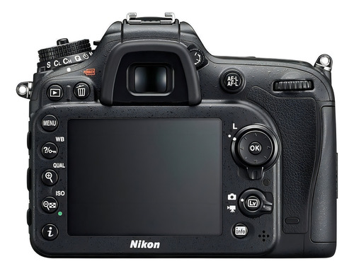 Nikon D7200 DSLR color negro