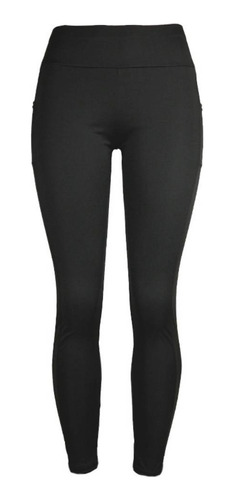 Calzas Deportiva Mujer Leggings Bolsillos Laterales