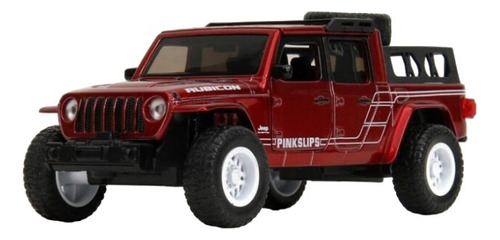 Jeep Gladiator 2020 Rojo Pink Slips Marca Jada Escala 1:32