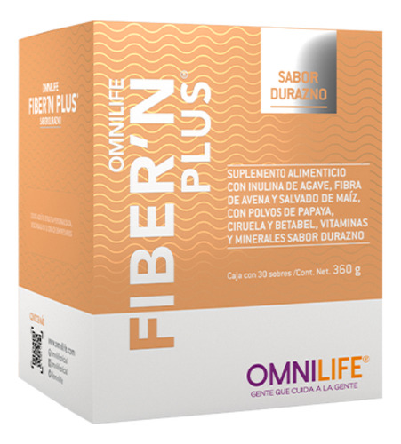 Fiber N Plus Caja Con 30 Sobres Omnilife (Usado)