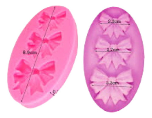 Molde Silicona Para Pastel Fondant Pasta Para Hacer Moños