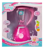 Comprar Juguete Tiny Licuadora Magica Juego Cocinita Comiditas Luz Color Rosa chicle
