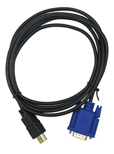 Cables Vga, Video - Cable Hdmi A Vga Chapado En Oro 1080p Hd