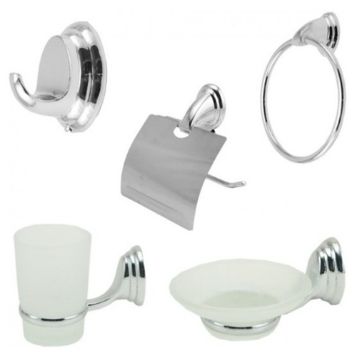 Combo Set Accesorios Para Baño Incluye 5 Piezas Oferta!!!-