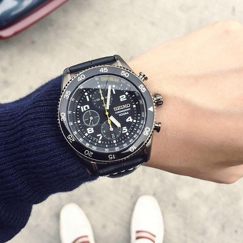 Reloj Hombre Seiko Sndg61p1 Crono X Local 30% Off + Regalo !