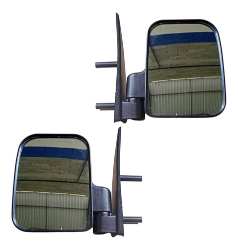 Par De Retrovisor Towner Jr E Pickup Effa (cara Chata)