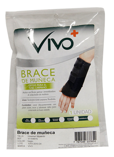 Vivo+brace De Muñeca Universal Ambidiestra