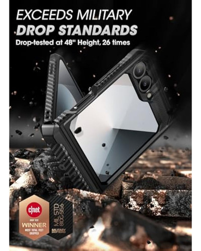 Funda Supcase Para Samsung Galaxy Z Flip 6 Con