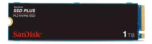 Sandisk Ssd Plus M.2 Nvme De 1 Tb Sdssda3n-1t00-g26 Pcie Gen