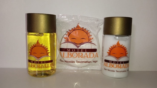 Shampoo Hotel, Crema Acondicionador Jabón 50 Personalizados