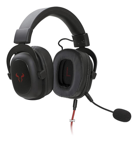 Audifonos Gamer Riotoro Aviator Multiplataforma Audio Pro 7. Color Negro