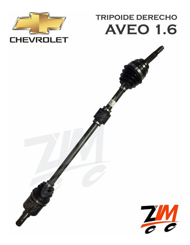 Tripoide Aveo Automatico 1.6 Derecho 22 Estrias Spicer